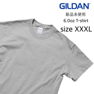 ギルタン(GILDAN)の【ギルダン】新品未使用 ウルトラコットン 無地 半袖Tシャツ グレー XXXL(Tシャツ/カットソー(半袖/袖なし))