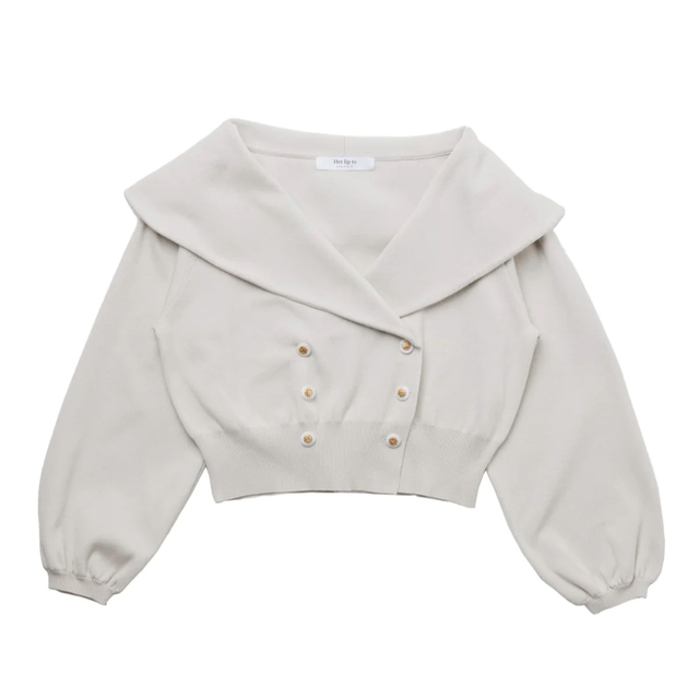 Merseille Knit Jacket(S/misty blue)-