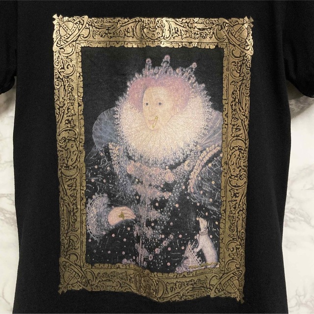 【美品】Vivienne Westwood 額縁エリザベス女王プリントTシャツ