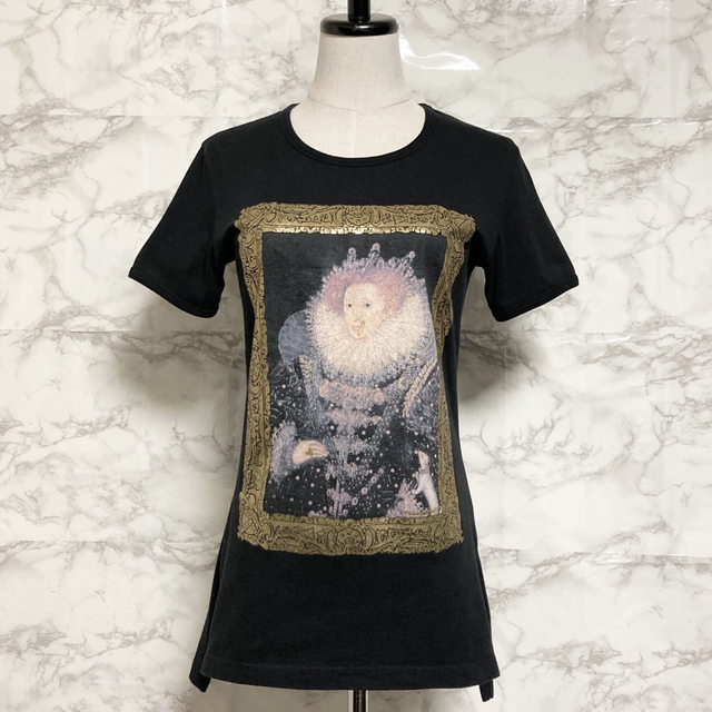 【美品】Vivienne Westwood 額縁エリザベス女王プリントTシャツ