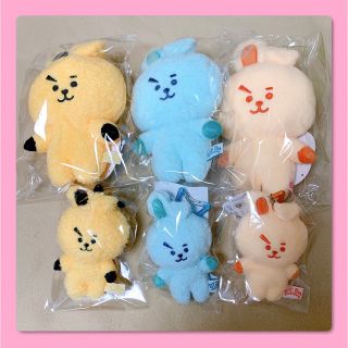 ビーティーイシビル(BT21)のBT21 5周年記念 ファミマ・ロフト・近鉄本店　マスコット・ぬいぐるみ(キャラクターグッズ)