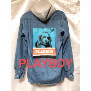 プレイボーイ(PLAYBOY)のPLAYBOY長袖デニムシャツ(シャツ)