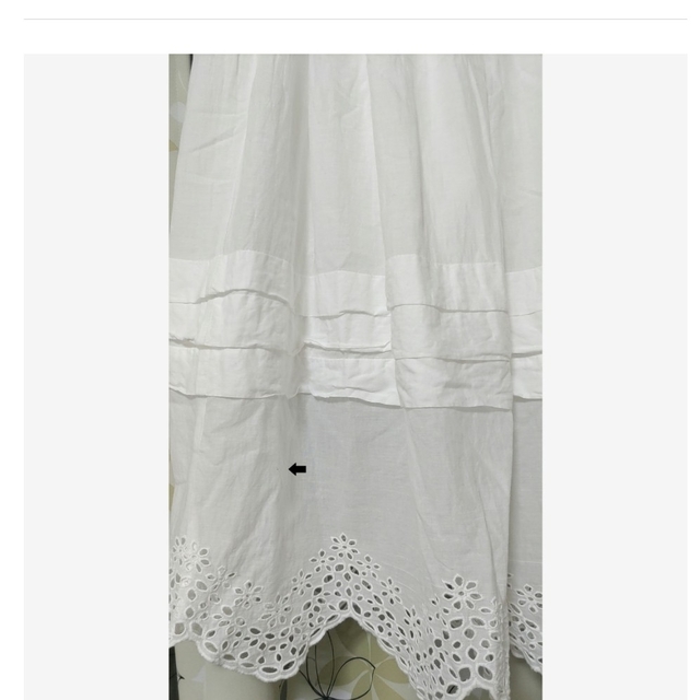 SM2(サマンサモスモス)の【中古】サマンサモスモス 裾スカラップスカート レディースのスカート(ロングスカート)の商品写真