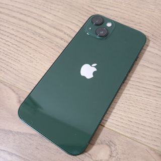 アイフォーン(iPhone)のiphone13 128GB グリーン SIMフリー バッテリー最大容量99%(スマートフォン本体)