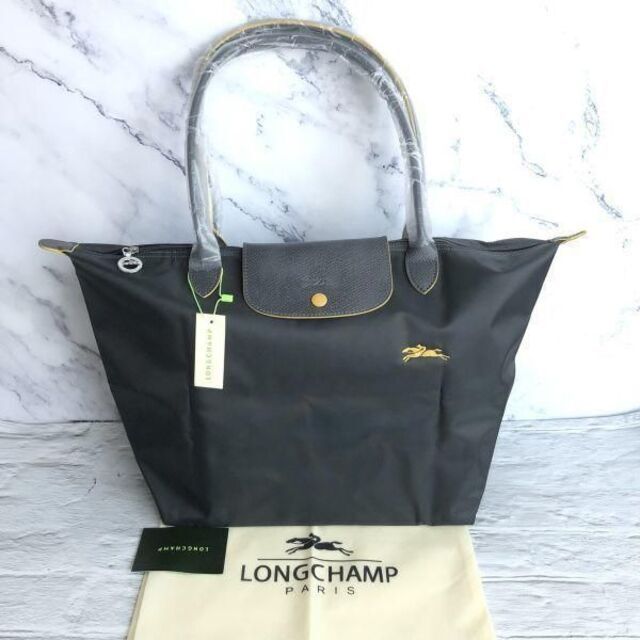 【値下げ中✨】ロンシャン LONGCHAMP トートバッグ L ガンメタルグレー