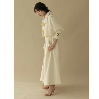 Stand-collar Long Coat【L’Or】(トレンチコート)