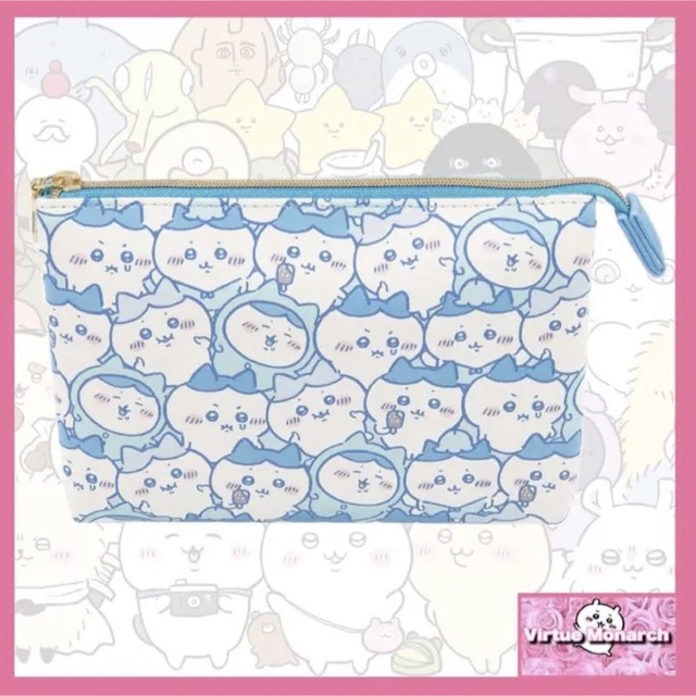 ちいかわ - ちいかわ 3ポケットポーチ(ぎゅぎゅっとハチワレ ちいかわ - ちいかわ 3ポケットポーチ(ぎゅぎゅっとハチワレ