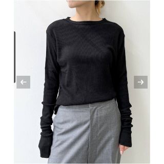 アパルトモンドゥーズィエムクラス(L'Appartement DEUXIEME CLASSE)のL'AppartementRib Longsleeve T-sh(カットソー(長袖/七分))