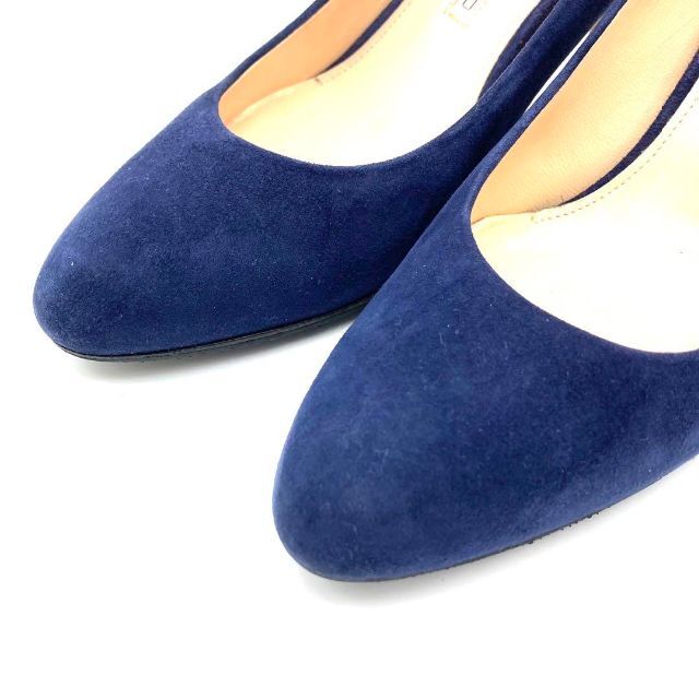 PELLICO(ペリーコ)の✨️美品✨️ペリーコ 24.5cm スエード ブルー ピンヒール レディースの靴/シューズ(ハイヒール/パンプス)の商品写真