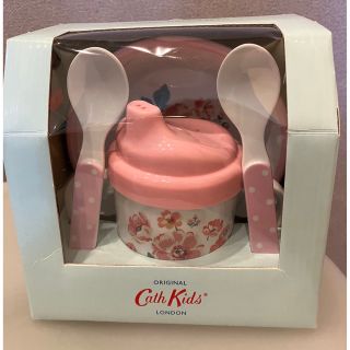 キャスキッドソン(Cath Kidston)の新品未使用！キャスキッドソン　ベビー用食器セット　箱入り　ギフトにも！メラミン製(離乳食器セット)