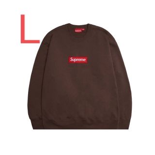 シュプリーム(Supreme)のSupreme Box Logo Crewneck "Brown" シュプリーム(スウェット)