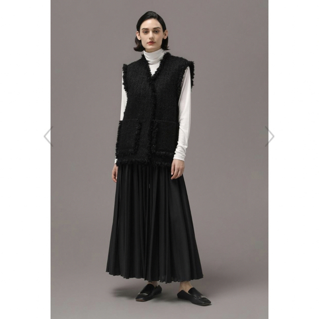You様専用◇DEPAREILLE デパリエ ファンシーツイードジレ 最大12%OFF