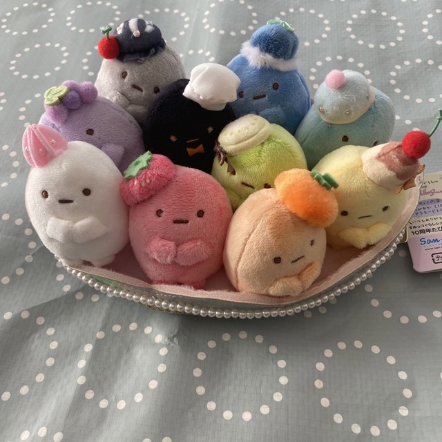 すみっコぐらし 10周年たぴがとうぬいぐるみセット-