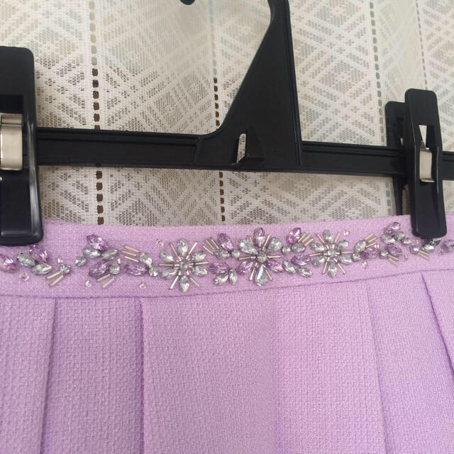 Rirandture(リランドチュール)の美品♡Rirandture♡リランドチュール♡ビジュー♡スカート レディースのスカート(ミニスカート)の商品写真