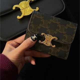 セリーヌ(celine)の超美品✨ 3つ折り財布 セリーヌ コインケース カード入れ さいふ(財布)