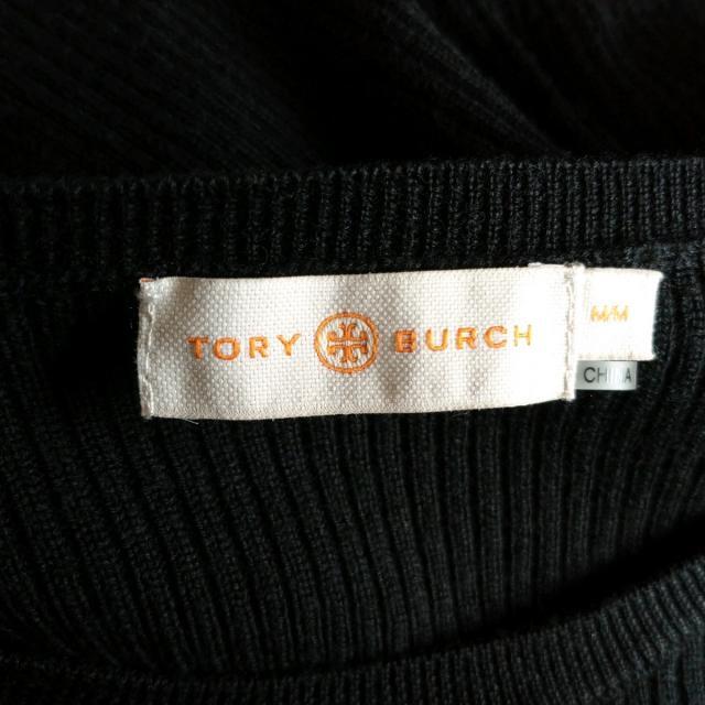 Tory Burch(トリーバーチ)のトリーバーチ 長袖セーター サイズM - 黒 レディースのトップス(ニット/セーター)の商品写真