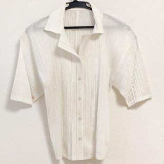 プリーツプリーズイッセイミヤケ(PLEATS PLEASE ISSEY MIYAKE)のプリーツプリーズ 半袖シャツブラウス 3 L(シャツ/ブラウス(半袖/袖なし))