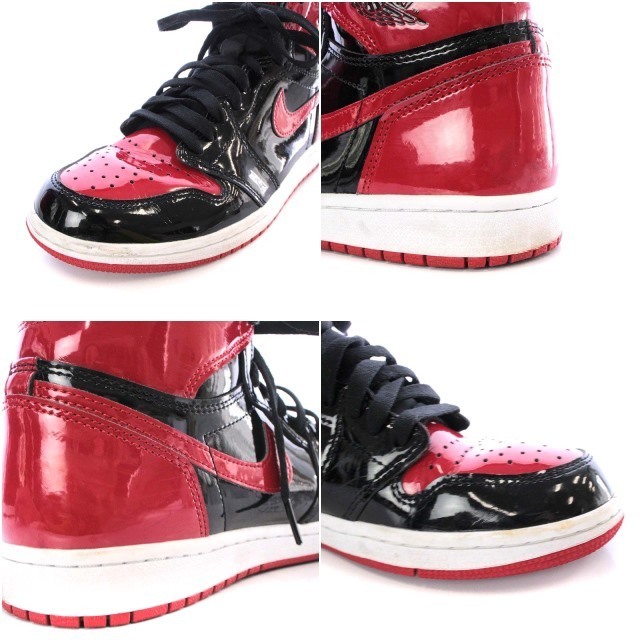 NIKE(ナイキ)のNIKE Air Jordan 1 High OG Patent Bred メンズの靴/シューズ(スニーカー)の商品写真