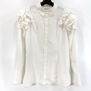 ハナエモリ(HANAE MORI)のハナエモリ 長袖シャツブラウス サイズ36 S(シャツ/ブラウス(長袖/七分))