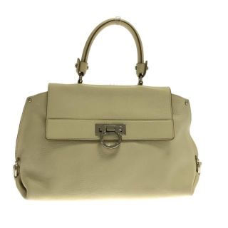 Salvatore Ferragamo - サルバトーレフェラガモ ハンドバッグ 白の通販