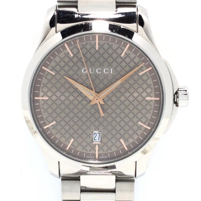 Gucci - グッチ 腕時計 Gタイムレス 126.4 メンズの通販 by ブラン