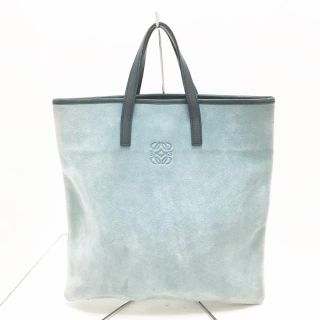 ロエベ(LOEWE)のロエベ トートバッグ - スエード×レザー(トートバッグ)