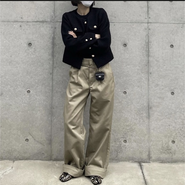 ok.soon×dickies コラボチノ［ワイド］