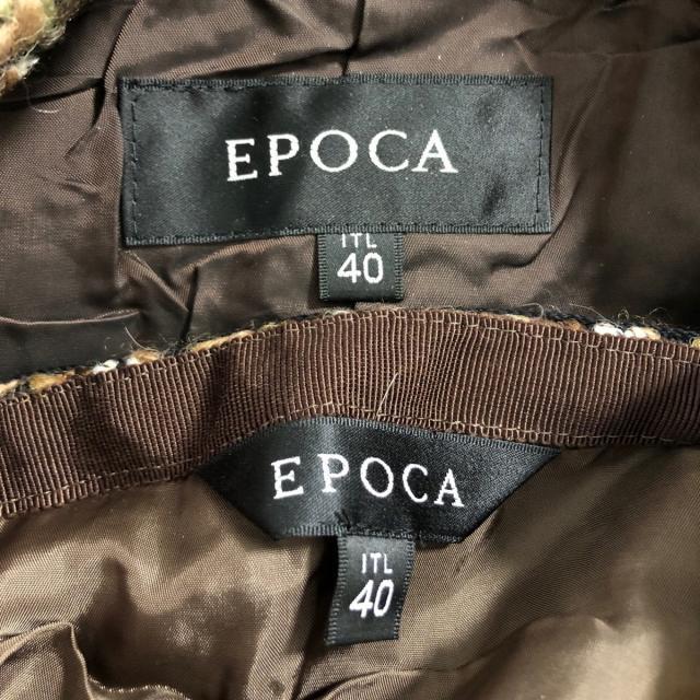 EPOCA(エポカ)のEPOCA(エポカ) スカートスーツ サイズ40 M レディースのフォーマル/ドレス(スーツ)の商品写真