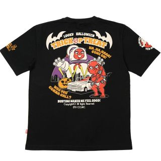 テッドマン(TEDMAN)のテッドマン×テッドガール/Tシャツ/ブラック/TDSS-554/エフ商会(Tシャツ/カットソー(半袖/袖なし))