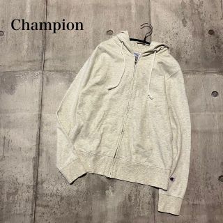 チャンピオン(Champion)のチャンピオン　スウェットパーカー　レディース　ライトグレー　オートミール　S M(パーカー)