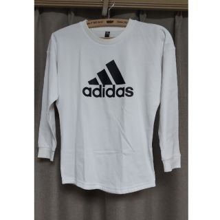 アディダス(adidas)の新品未使用　アディダス　白ロンＴ　140(Tシャツ/カットソー)