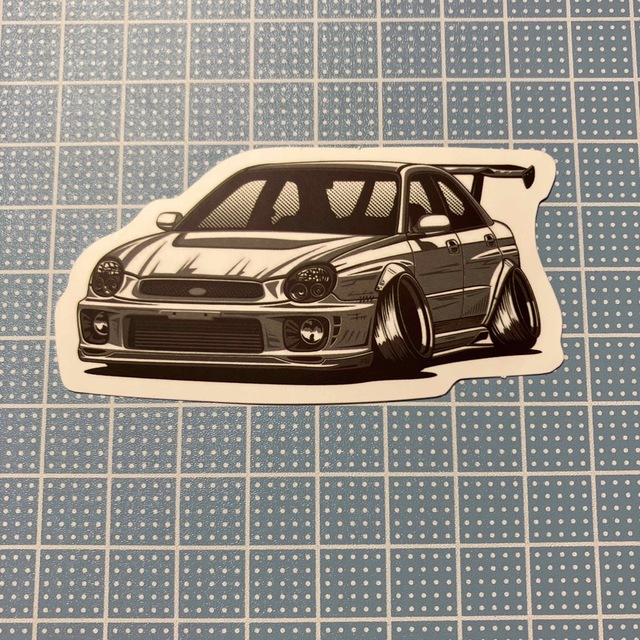 スバル(スバル)のインプレッサ⭐︎WRX⭐︎STI⭐︎GDB⭐︎ステッカー⭐︎C035 自動車/バイクの自動車(車外アクセサリ)の商品写真