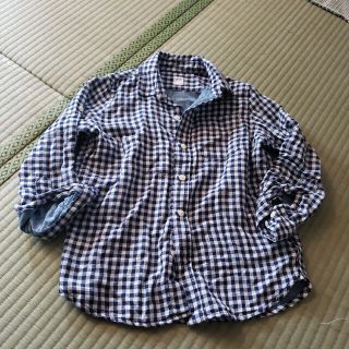 ギャップ(GAP)のGAP　チェックシャツ　120(ブラウス)