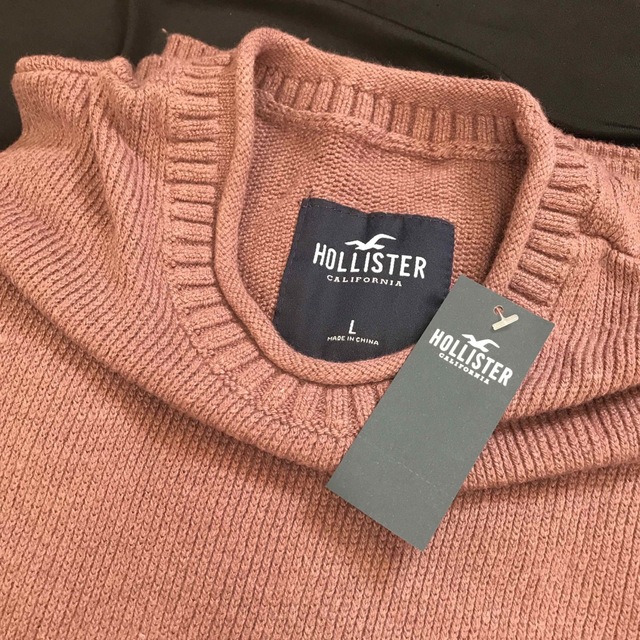 Hollister(ホリスター)の◎L◎新品正規品◎ホリスター◎HOLLISTER◎ニット◎送料込 メンズのトップス(ニット/セーター)の商品写真