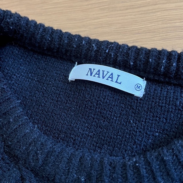 NAVAL(ナバル)のNAVAL メンズセーター サイズM メンズのトップス(ニット/セーター)の商品写真
