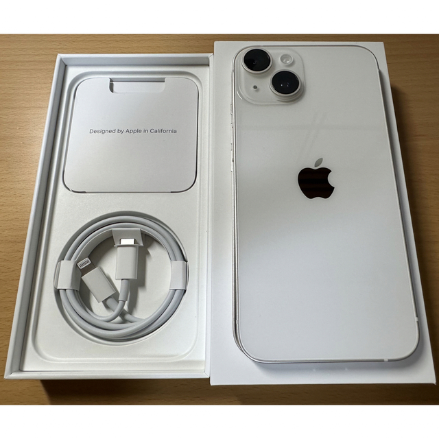 未使用 iPhone14 128GB Starlight 3月16日購入