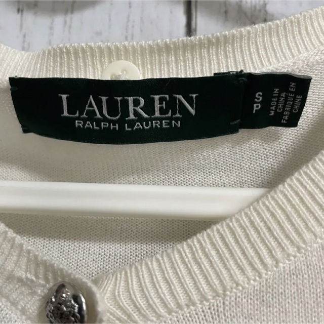 Ralph Lauren(ラルフローレン)のLAUREN RALPH LAUREN　カーディガン　スカーフ付き(取り外し可) レディースのトップス(カーディガン)の商品写真