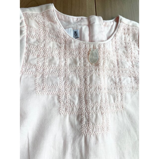 baby Dior(ベビーディオール)のbaby Dior ディオール　トップス　ピンク　12m  キッズ/ベビー/マタニティのベビー服(~85cm)(Ｔシャツ)の商品写真