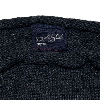 45R - 45R リネンツイードニットソーの908馬比古セーター 2 ネイビー