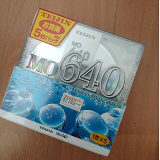 テイジン　MOディスク　640　5枚セット(PCパーツ)