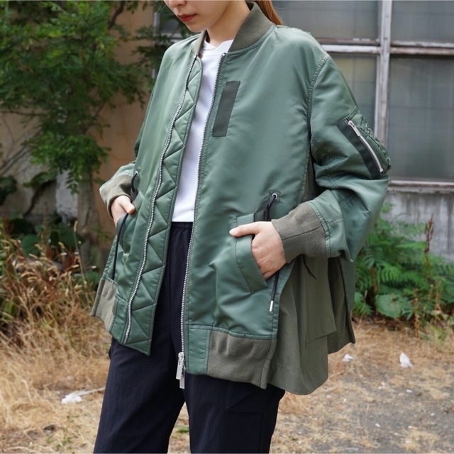 sacai - 【新品未使用】sacai Nylon Twill Blouson の通販 by kinoko's