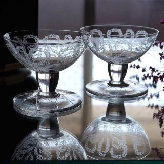 Baccarat - 希少☆美品 オールドバカラ イスパハン シャンパンクープ