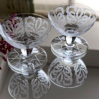 Baccarat - 希少☆美品 オールドバカラ イスパハン シャンパンクープ