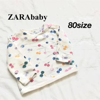 ザラ(ZARA)のZARAbaby ザラ　トレーナー　シャツ　80サイズ　女の子　キッズ　ベビー(トレーナー)