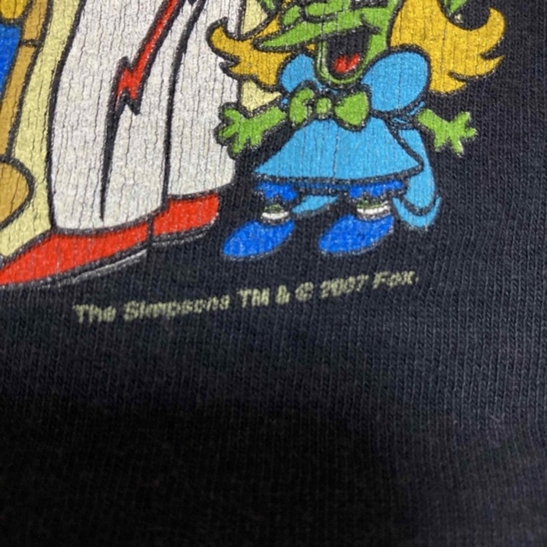 00s USA製□THE SIMPSONS シンプソンズ□総動員キャラ Tシャツの 00s USA製□THE SIMPSONS シンプソンズ□総動員キャラ Tシャツの