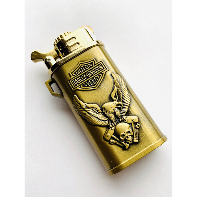 【1週間限定価格】 Zippo ハーレーダビッドソン ゴールド