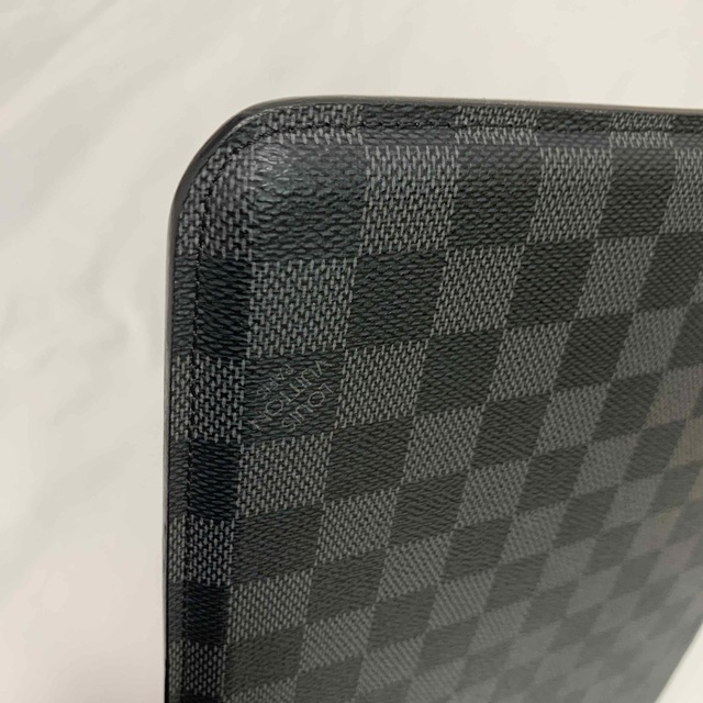 美品✨LOUIS VUITTON ダミエ エテュイ iPadケース - ソフト 美品✨LOUIS VUITTON ダミエ エテュイ iPadケース - ソフト