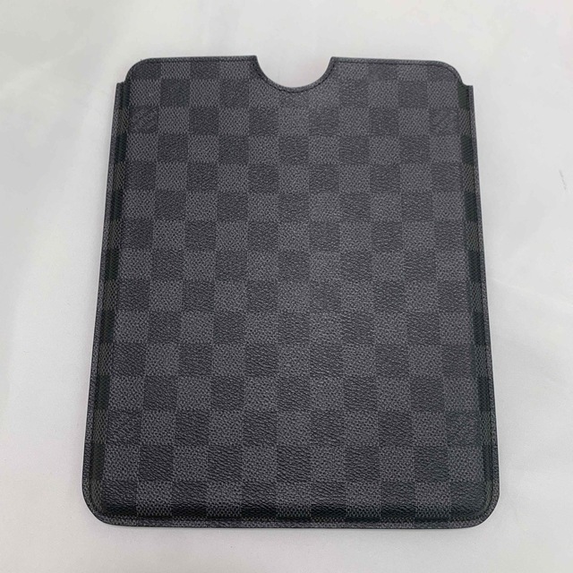 スマホアクセサリー美品✨LOUIS VUITTON ダミエ エテュイ iPadケース