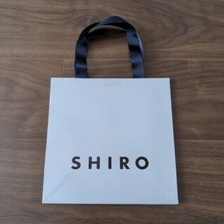 シロ(shiro)のshiro シロ ショッパー 紙袋(ショップ袋)