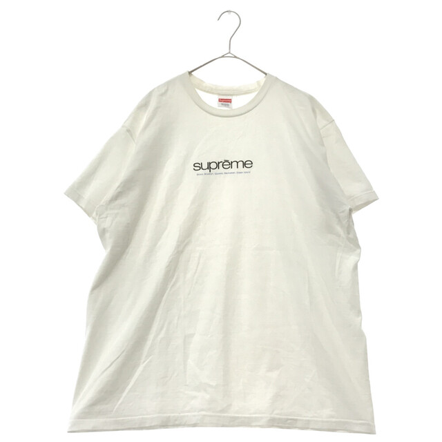 SUPREME シュプリーム 22SS Classic Logo Tee クラシックロゴ半袖Tシャツ ホワイト